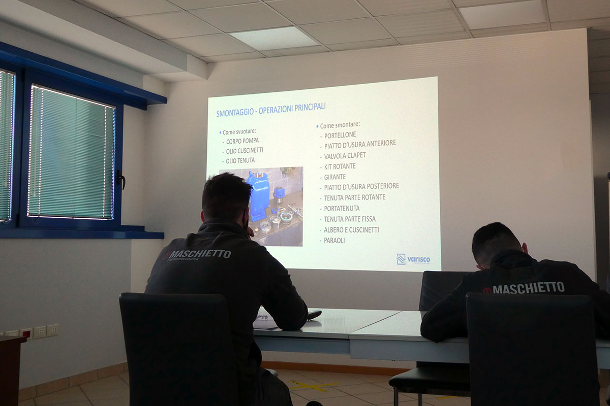 Nuove competenze nella riparazione delle Pompe Varisco 4